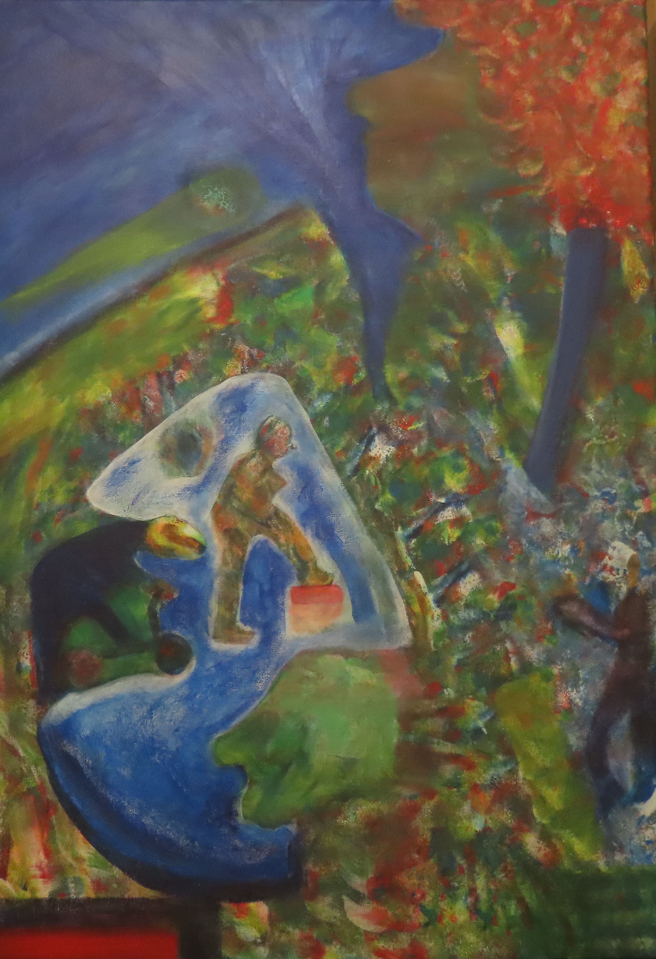 În parc